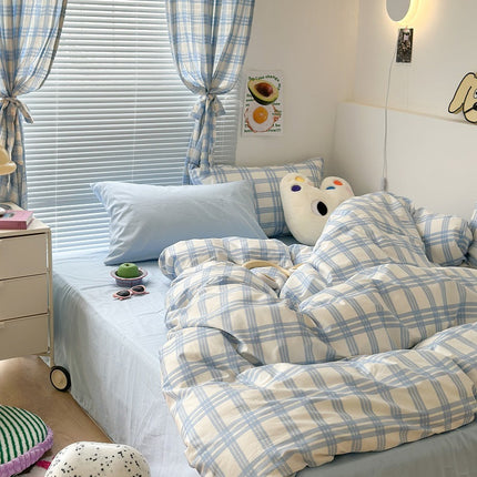 Cotton Bedding Set, Pastel Bedding Set in Twin Full and Queen Sizes – image 21