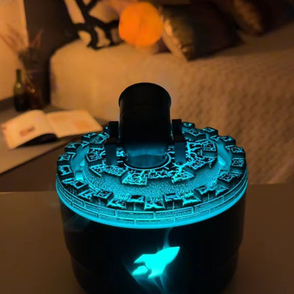 Cannon-Shaped Humidifier with Customizable Lighting & Mist Modes | Enhance Wellness and Air Quality
