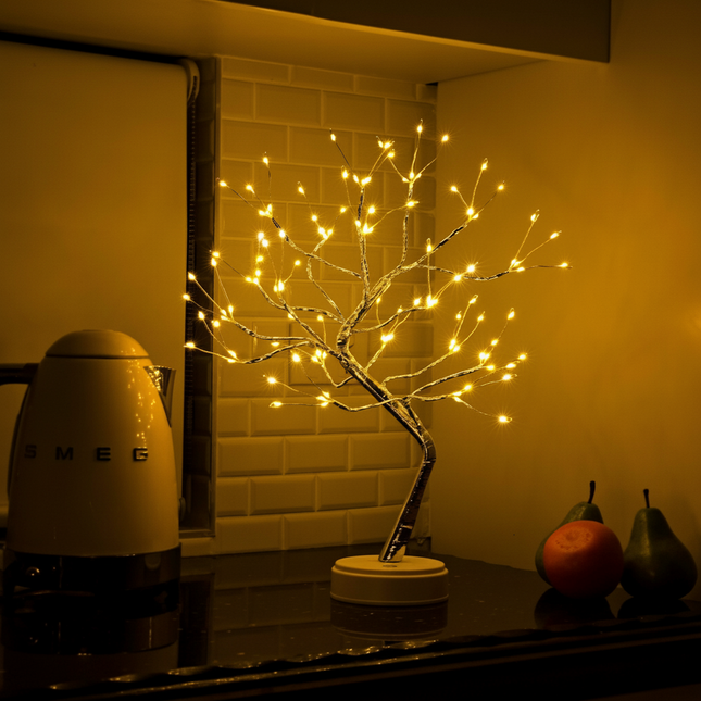 Bonsai Tree | LED Table Lamp with Warm Glow | Nature-Inspired Decor for Cozy Atmosphere 0