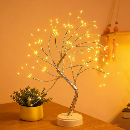 Bonsai Tree | LED Table Lamp with Warm Glow | Nature-Inspired Decor for Cozy Atmosphere 2