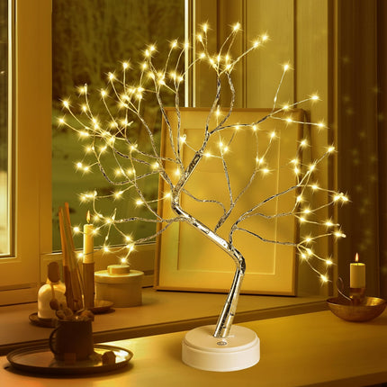Bonsai Tree | LED Table Lamp with Warm Glow | Nature-Inspired Decor for Cozy Atmosphere 3