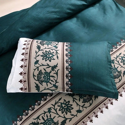Breathable Bedding Set, Floral Duvet Cover – image 6
