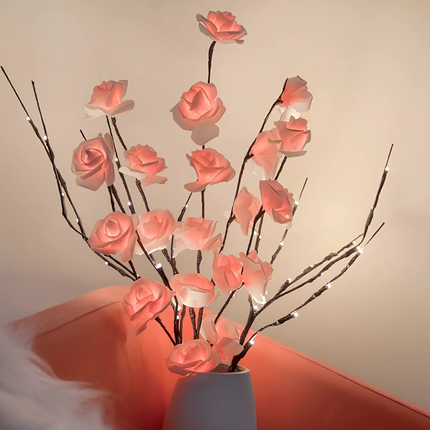 Botanical Glow | LED Floral Branch Lamp with Customizable Design | Ambient Lighting for Home Decor 11
