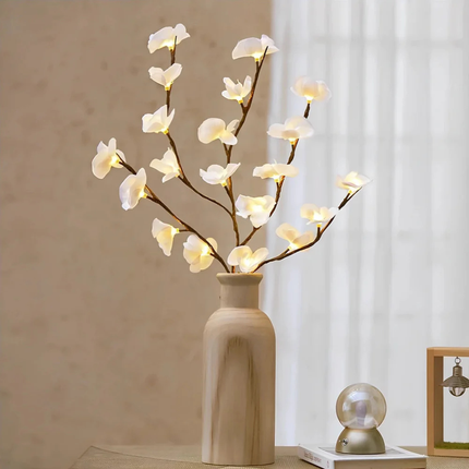 Botanical Glow | LED Floral Branch Lamp with Customizable Design | Ambient Lighting for Home Decor 3