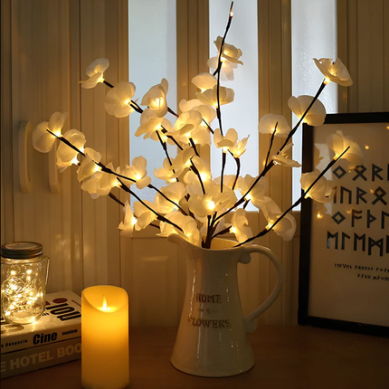 Botanical Glow | LED Floral Branch Lamp with Customizable Design | Ambient Lighting for Home Decor 7