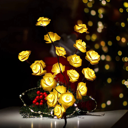 Botanical Glow | LED Floral Branch Lamp with Customizable Design | Ambient Lighting for Home Decor 9