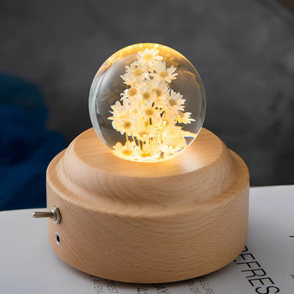 Botanical Night Light | LED Table Lamp with Unique Dandelion Design | Enchanting Illumination for Bedrooms and Living Rooms 8