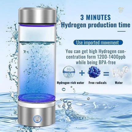 Portable Hydrogen Water Bottle, Hydrogen Water Generator