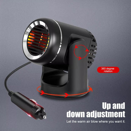 BowLift | 12V Portable Car Heater with 360° Rotation & PTC Heating Technology | Versatile Comfort for All Seasons 4