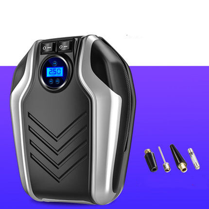 BowLift | 12V Portable Tire Inflator with LED Light & Auto Shut-Off | Compact Air Compressor for Quick Inflation 0