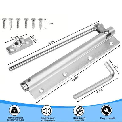 BowLift | Automatic Door Closer with Adjustable Force & Silent Operation | Self-Closing Solution for Enhanced Safety 5