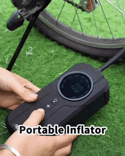 BowLift | Cordless Portable Air Compressor with Real-Time Pressure Monitoring | Efficient Tire Inflation for Safe Travels 1