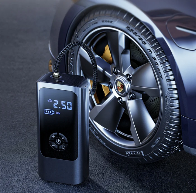 BowLift | Portable Air Compressor with Dual Power Modes | Compact Inflator for Home and Travel 1