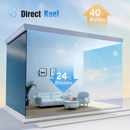 BowLift | Privacy Window Film with UV Protection & Easy Application | Energy-Saving Solution for Homes and Offices 6