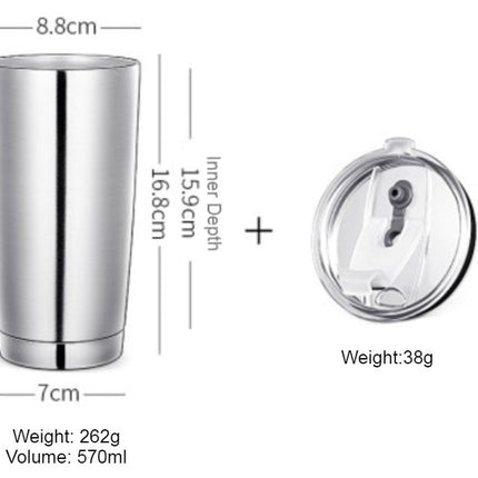 BowLift | Stainless Steel Travel Mug with Dual-Layer Insulation & Reusable Straw | Perfect for Hot and Cold Beverages 0