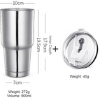 900ml cup + lid
