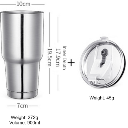 BowLift | Stainless Steel Travel Mug with Dual-Layer Insulation & Reusable Straw | Perfect for Hot and Cold Beverages 1