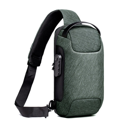 Bowlift | Black Shoulder Bag with Waterproof Material & Anti-Theft Lock | Stylish Design for Everyday Use 11
