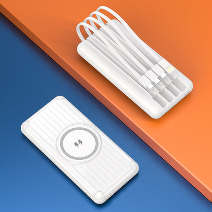 Bowlift | Compact Power Bank with Integrated Charging Cable & Fast USB-C Connection | Sleek Design for On-the-Go Charging 5
