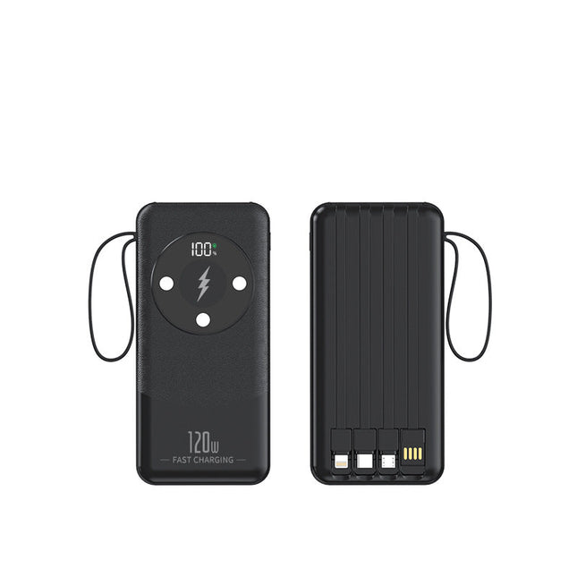 Bowlift | High-Performance Power Bank with Intelligent Charging Display | Fast 120W Charging for On-the-Go Convenience 0