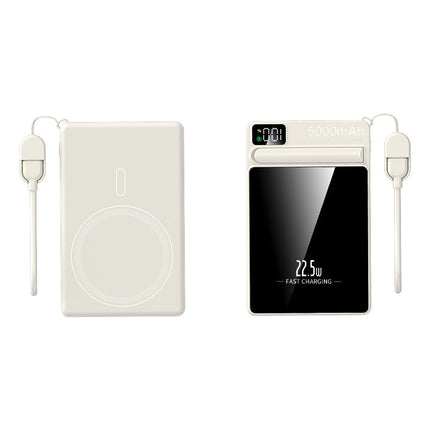 Bowlift | Magnetic Power Bank with 5000mAh Capacity & Fast Charging 3