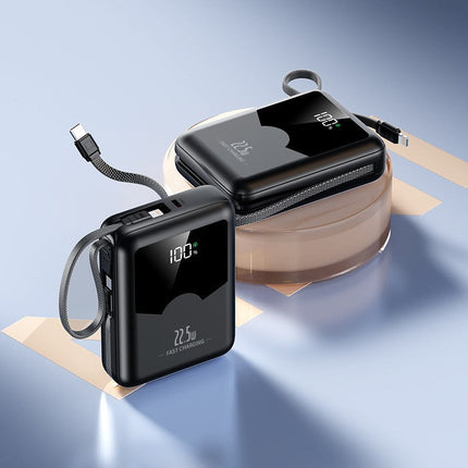 Bowlift | Portable Fast-Charging Power Bank with LCD Display | 22.5W Charging for On-the-Go Convenience 2