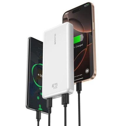 Bowlift | Portable Fast Charging Power Bank with LED Display | Compact Design for On-the-Go Charging 1