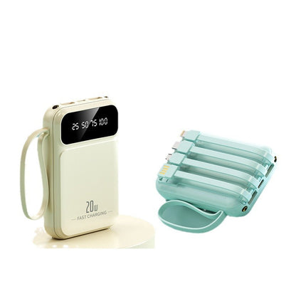 Bowlift | Portable Power Bank with 20W Fast Charging & LED Display | Multifunctional Design for On-the-Go Charging 1