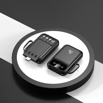 Bowlift | Portable Power Bank with 20W Fast Charging & LED Display | Multifunctional Design for On-the-Go Charging 4