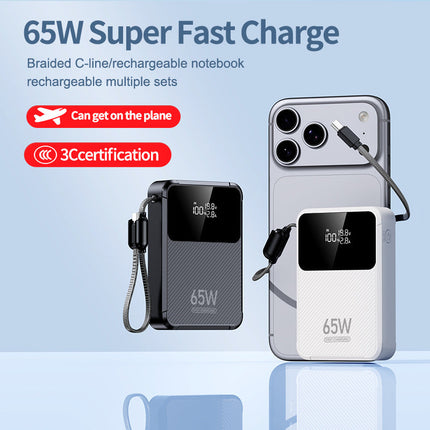 Bowlift | Portable Power Bank with 65W Fast Charging & Digital Display | Multi-Device Charging Solution 2