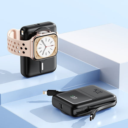 Bowlift | Portable Power Bank with Apple Watch Holder & Fast Charging 0