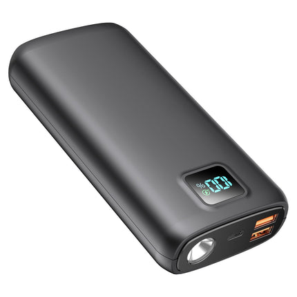 Bowlift | Portable Power Bank with Digital Display & LED Lamp | High Capacity for On-the-Go Charging 7