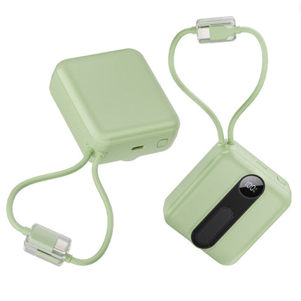 Bowlift | Portable Power Bank with Fast Charging Cables & Digital Indicator | Compact Design for On-the-Go Charging 1
