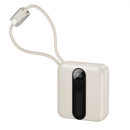 Bowlift | Portable Power Bank with Fast Charging Cables & Digital Indicator | Compact Design for On-the-Go Charging 10