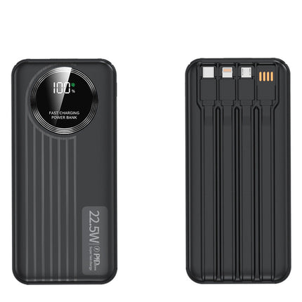 Bowlift | Portable Power Bank with Fast Charging & Digital Display | Compact Design for On-the-Go Charging 0