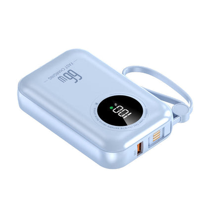 Bowlift | Portable Power Bank with Fast Charging & Integrated Cables | Compact Design for On-the-Go Use 8