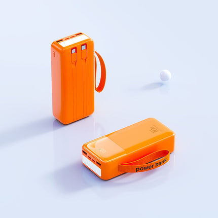 Bowlift | Portable Power Bank with Fast Charging & Integrated Cables | High Capacity for On-the-Go Charging 2