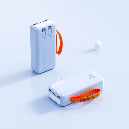 Bowlift | Portable Power Bank with Fast Charging & Integrated Cables | High Capacity for On-the-Go Charging 8