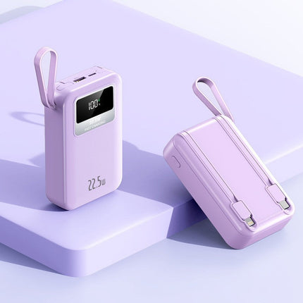 Bowlift | Portable Power Bank with Fast Charging & LED Display | 22.5W Capacity for Efficient Device Charging 7