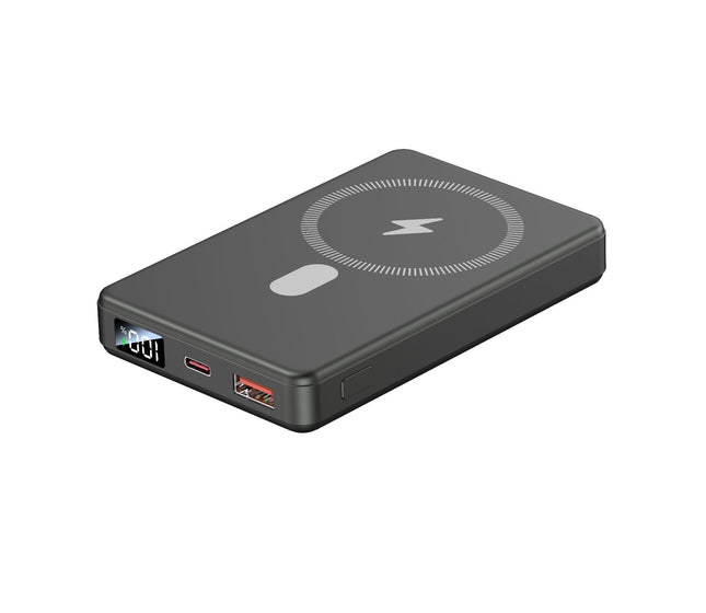 Bowlift | Portable Power Bank with Induction Charging & Digital Display | High Capacity for On-the-Go Charging 0