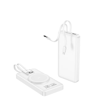 Bowlift | Portable Power Bank with Inductive Charging & Digital Display | Compact Design for On-the-Go Charging 5