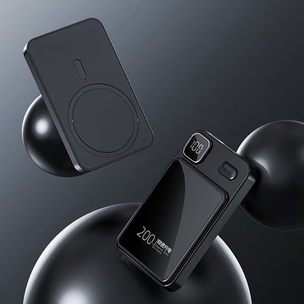 Bowlift | Portable Power Bank with Inductive Charging & Digital Display | High-Capacity Charger for On-the-Go Convenience 3