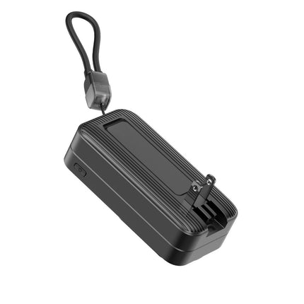 Bowlift | Portable Power Bank with Integrated Charging Connector | High Capacity for On-the-Go Charging 2