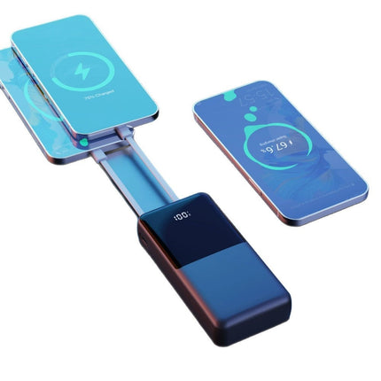 Bowlift | Portable Power Bank with Integrated Charging Station & Digital Display | High Capacity for On-the-Go Charging 5