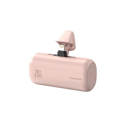 Bowlift | Portable Power Bank with Integrated Lightning Connector & Fast Charging | Compact Design for On-the-Go Charging 5