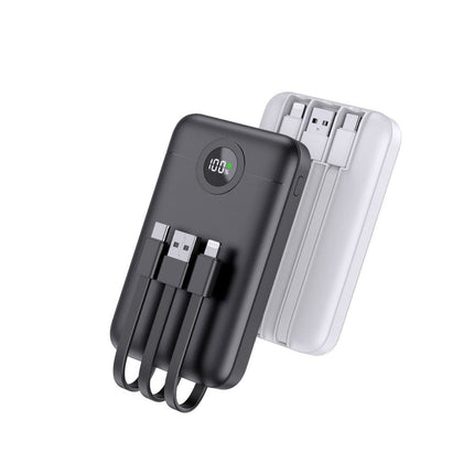 Bowlift | Portable Power Bank with Intelligent Cable Management & LED Display | High Capacity for On-the-Go Charging 3