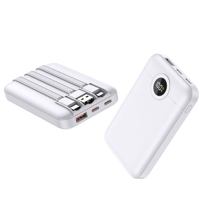 Bowlift | Portable Power Bank with Intelligent Cable Management & LED Display | High Capacity for On-the-Go Charging 5
