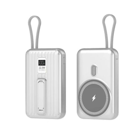 Bowlift | Portable Power Bank with Magnetic Charger & Digital Display | Fast Charging Solution for On-the-Go 2