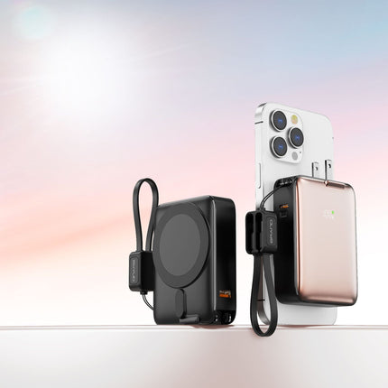 Bowlift | Portable Power Bank with Magnetic Charger & LED Display | Efficient Charging for On-the-Go 2