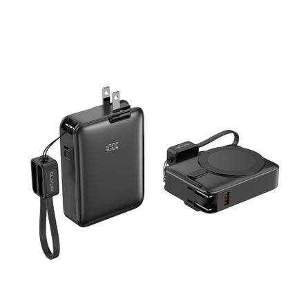 Bowlift | Portable Power Bank with Magnetic Charger & LED Display | Efficient Charging for On-the-Go 7